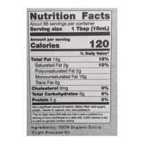 Avocado Oil | Certified Organic | Extra Virgin | Unrefined | 1 Liter