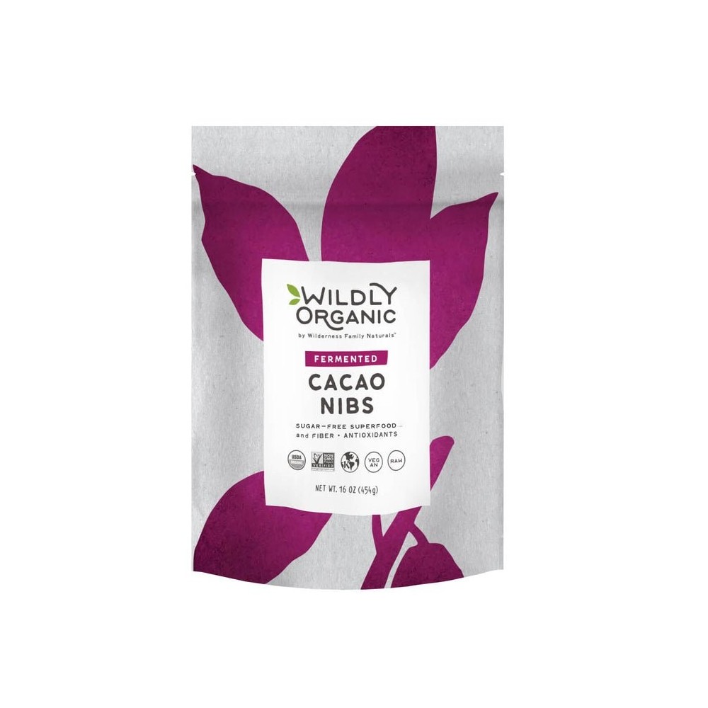 Cacao Nibs | Raw | Certified Organic | Fermented | Case of 6 | 5 lb