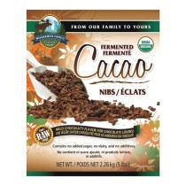 Cacao Nibs | Raw | Certified Organic | Fermented | Case of 6 | 5 lb
