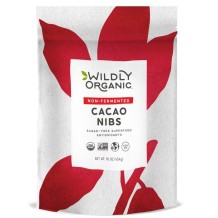 Cacao Nibs | Raw | Certified Organic | Non-Fermented | 16 oz | Case of 12