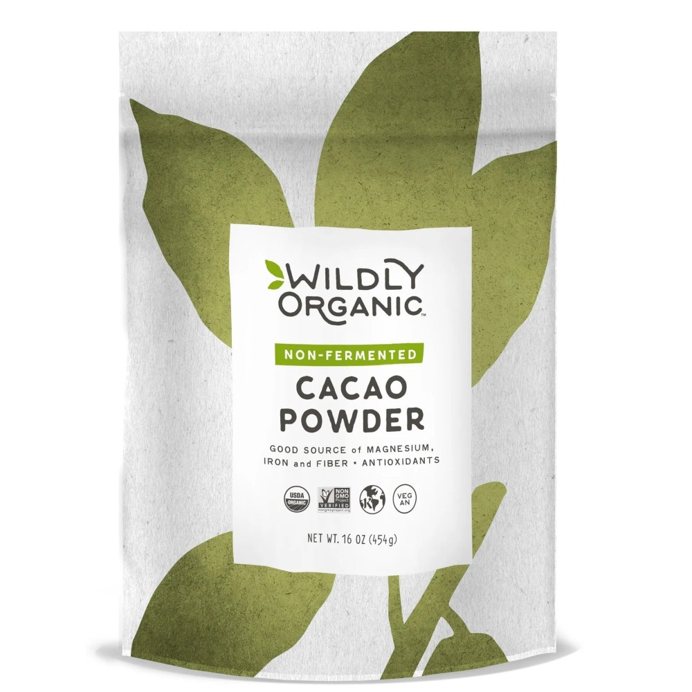 Cacao Powder | Raw | Certified Organic | Non-Fermented | 5 LB