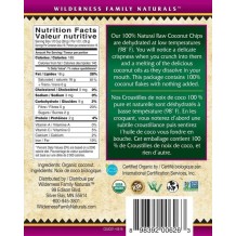 Wildly organic - Coconut | Dehydrated at 98 degrees | Certified Organic | unsweetened | chips | 25 lbs.