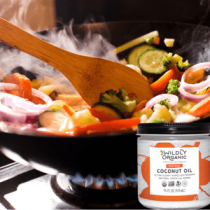 Coconut Oil, Refined Coconut Oil, Certified Organic, 28 fl. oz., Case of 6 (Expeller Pressed RBD)