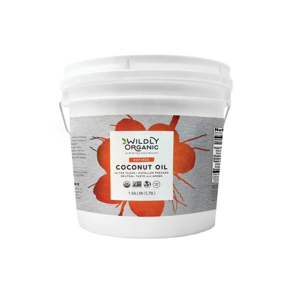 Coconut Oil | Expeller Pressed RBD | Certified Organic | 5 gallons