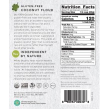 Coconut Flour |Fiber  Certified Organic | Raw | 1 lbs.