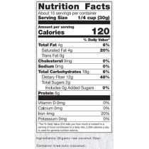 Coconut Flour/Fiber | Certified Organic | Raw | 1 lbs | Case of 6