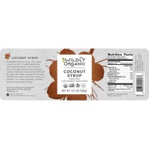 Coconut Syrup | Certified Organic | 17.5 OZ