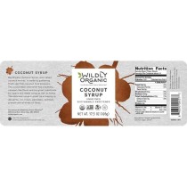 Coconut Syrup | Certified Organic | 17.5 OZ