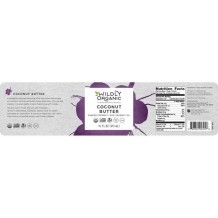 Coconut Butter | Coconut | Certified Organic | 14 fl. oz.| Case of 6 (Spread)