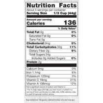 Fruit | Dried | Mango | Certified Organic | Sliced | 5 lbs.