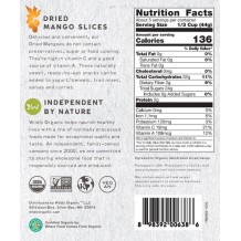 Fruit | Dried | Mango | Certified Organic | Sliced | 5 lbs.