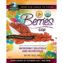 Goji Berries | c/o | Raw | Whole | 8 oz. | Case of 6