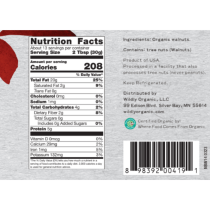 Nut Butter | Organic | Raw | Soaked & Dried | Walnuts | 14 oz jar