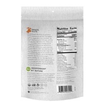 Nuts, Raw, Soaked & Dried, Certified Organic, Brazil Nuts, 1 lb.