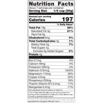 Nuts, Raw, Soaked & Dried, Certified Organic, Brazil Nuts, 1 lb.