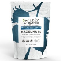 Nuts | Raw | Soaked & Dried | Certified Organic | Hazelnuts | 16 OZ