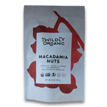 Nuts | Soaked & Dried | Certified Organic | Macadamia | 7 oz.