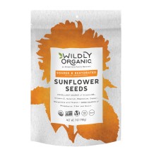 Nuts | Raw | Soaked & Dried | Certified Organic | Sunflower Seeds | 16 OZ