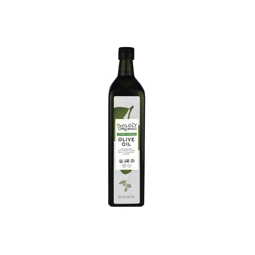 Olive Oil | Raw Certified Organic | Extra Virgin | Centrifuged | Filtered | 1 Liter | Case of 6 Olive Oil | Raw Certified Organic | Extra Virgin | Centrifuged | Filtered | 1 Liter | Case of 6