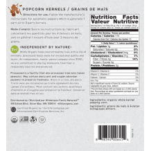 Popcorn | Yellow | Certified Organic | 40 lbs. (Bucket)