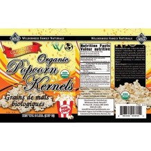 Popcorn | Yellow | Certified Organic | 8 lbs. (Bucket)