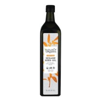 Sesame Seed Oil | Raw Certified Organic | Filtered | 1 Liter | Case of 6