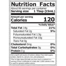 Sesame Seed Oil | Raw Certified Organic | Filtered | 1 Liter | Case of 6