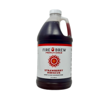 NEW! Fire Brew - Strawberry Hibiscus Shrub