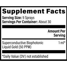 Biophotonic Liquid Gold