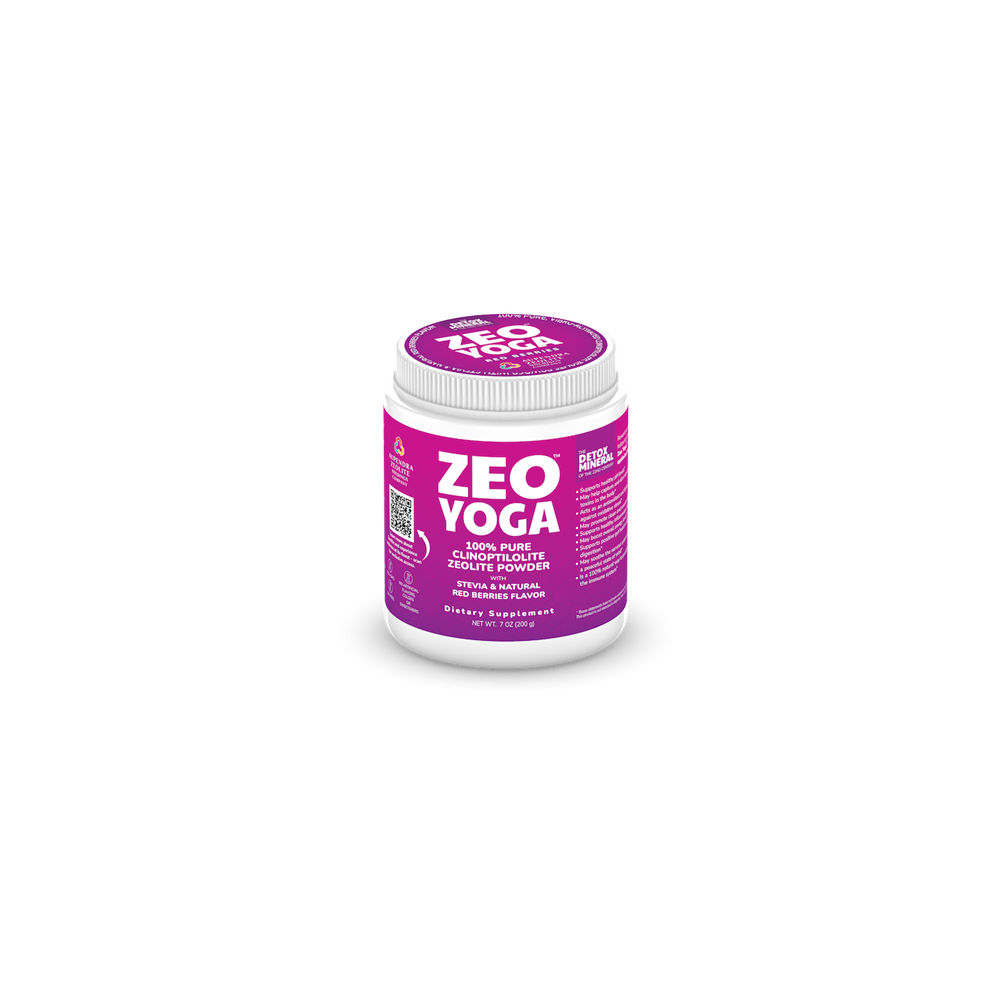 ZEOYOGA ZEOLITE POWDER RED BERRIES  7oz/200g