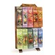 Prabhuji Wholesale Opening Bundle - Incense - Display Rack with 10 Fragrance Variety of Your Choice - 130 Packs (Vertical)