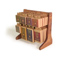Prabhuji Display Rack - Smudging Incense - Display Rack with Palo Santo 8-Products Variety - 40 Packs