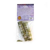 Prabhuji Smudging Herbs - Cedar Smudge Stick - 2 Mini Bundles
