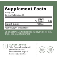 Calcium D-Glucarate- 120 cap