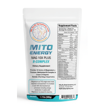 Mito-Energy+ -  Mag 10X Plus B-Complex - 100 servings