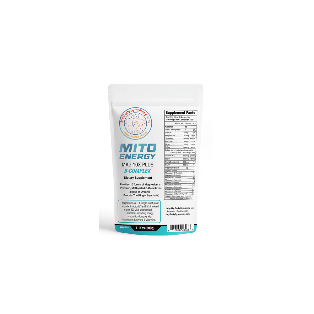 Mito-Energy+ - Mag 10X Plus B-Complex - 100 servings Mito-Energy+ - Mag 10X Plus B-Complex - 100 servings