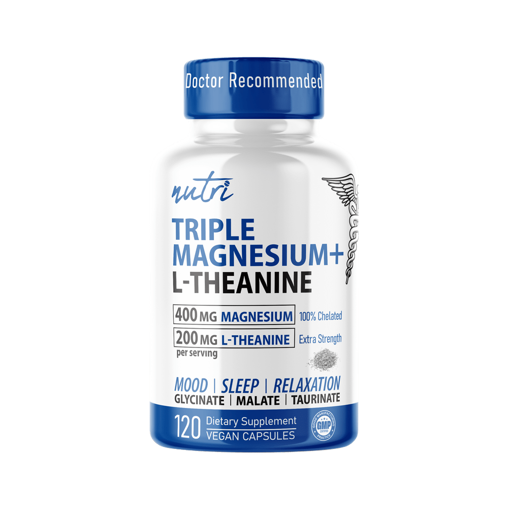 Triple Magnesium with L-Theanine 400/200 mg 120ct