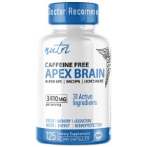 Apex Brain 3410 mg Caffeine Free 125ct