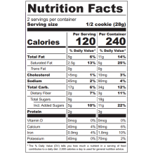 Amazin Raisin Oatmeal Cookie 12ct