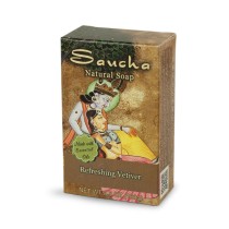 Soap Bar Saucha - Natural Refreshing Vetiver - 3.5