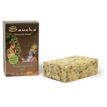 Prabhuji Soap Bar Saucha - Natural Energizing Cocoa Scrub - 3.5 oz (100g)