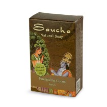Soap Bar Saucha - Natural Energizing Cocoa Scrub -