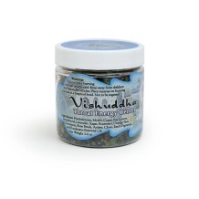 Visuddha Chakra Resin Incense Jar (2.4oz) - Communication and Responsibility - Wholesale and Retail by Prabhuji's Gifts