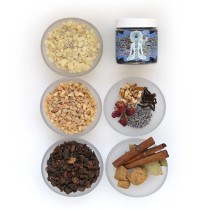 Ajna Chakra Resin Incense Jar (2.4oz) - Concentration and Intuition - Wholesale and Retail by Prabhuji's Gifts