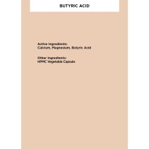Butyric Acid Supplement - 60 Caps