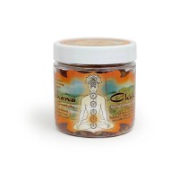 Prabhuji Resin Incense Sacral Chakra Svadhishtana - Sensuality and Creativity - 2.4oz jar