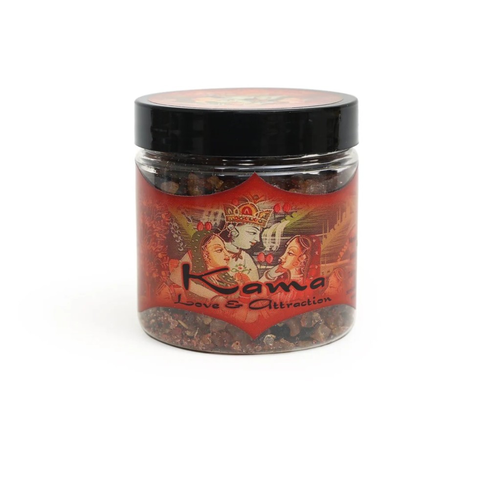 Prabhuji Resin Incense Kama - Love and Attraction - 2.4oz jar Prabhuji Resin Incense Kama - Love and Attraction - 2.4oz jar