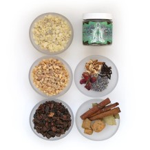 Anahata Chakra Resin Incense Jar (2.4oz) - Love and Sensitivity - Wholesale and Retail by Prabhuji's Gifts