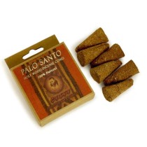 Prabhuji Palo Santo and Cinnamon - Protection & Prosperity -  6 Incense Cones
