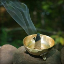 Palo Santo and Cinnamon Incense Cones - Protection and Prosperity - 6 Cones - Wholesale and Retail by Prabhuji's Gifts